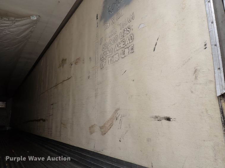 image for item DN1750 2009 Utility Trailer  refrigerated van trailer