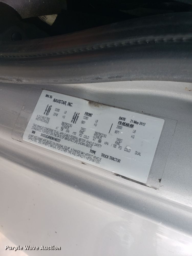 image for item HO9410 2013 International ProStar 122  semi truck