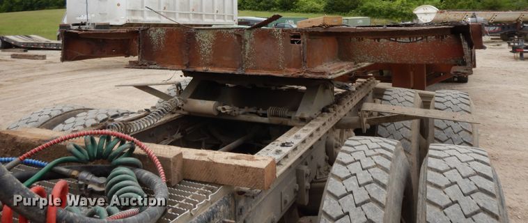 image for item HO9498 1961 Trailmobile  drop deck trailer