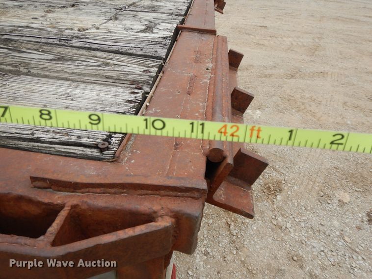 image for item HO9498 1961 Trailmobile  drop deck trailer