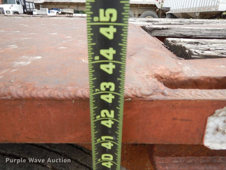 image for item HO9498 1961 Trailmobile  drop deck trailer