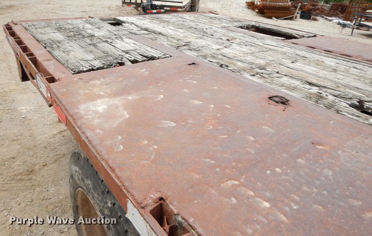 image for item HO9498 1961 Trailmobile  drop deck trailer