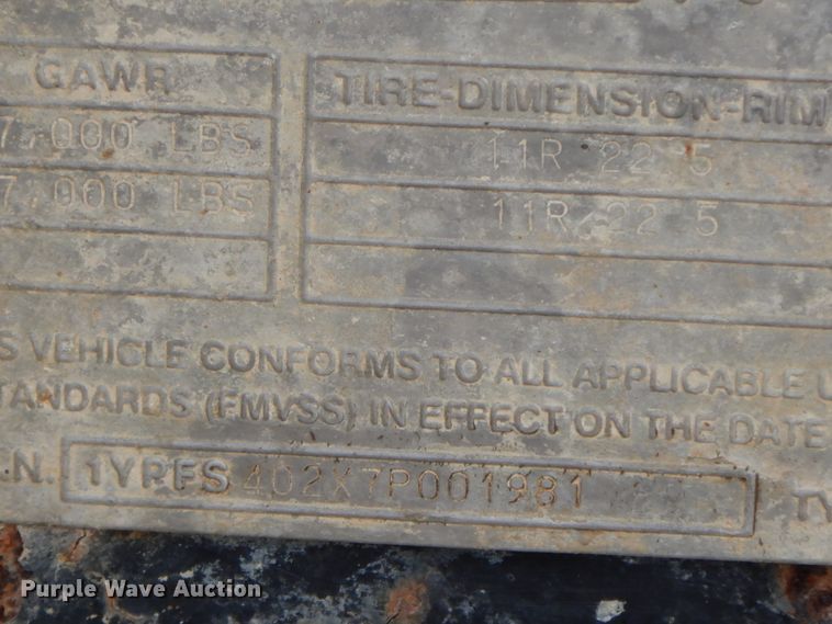 image for item HO9499 2007 Sidumpr SDR-223  side dump trailer