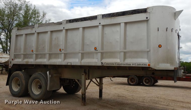 image for item HP9504 1985 Fruehauf ND2M2-22-6DAXZ-22-6  end dump trailer