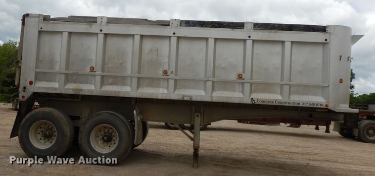 image for item HP9504 1985 Fruehauf ND2M2-22-6DAXZ-22-6  end dump trailer