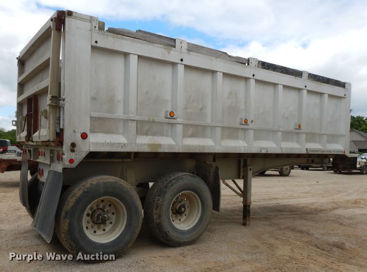 image for item HP9504 1985 Fruehauf ND2M2-22-6DAXZ-22-6  end dump trailer