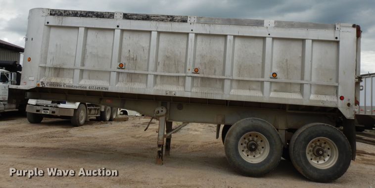 image for item HP9504 1985 Fruehauf ND2M2-22-6DAXZ-22-6  end dump trailer