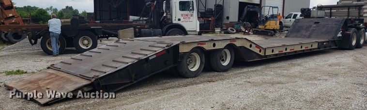 image for item HP9507 1989 Wilson  lowboy equipment trailer