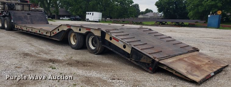 image for item HP9507 1989 Wilson  lowboy equipment trailer