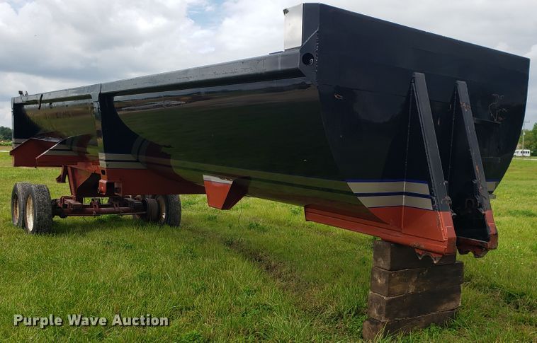 image for item HP9509 2007 CTS  end dump trailer