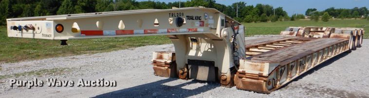 image for item HT9284 2008 Trail King TK110HDG-513  lowboy trailer