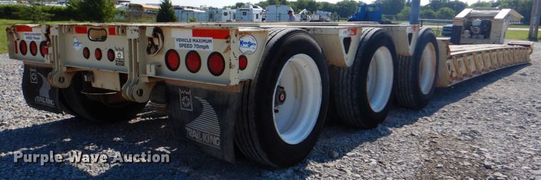 image for item HT9284 2008 Trail King TK110HDG-513  lowboy trailer