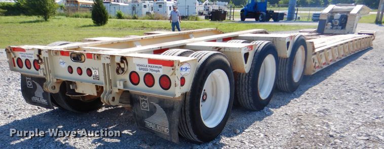 image for item HT9284 2008 Trail King TK110HDG-513  lowboy trailer