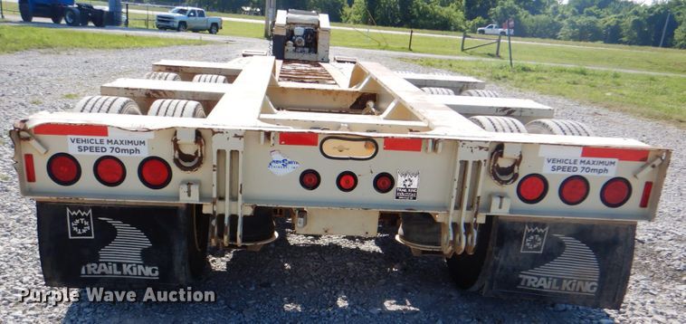 image for item HT9284 2008 Trail King TK110HDG-513  lowboy trailer