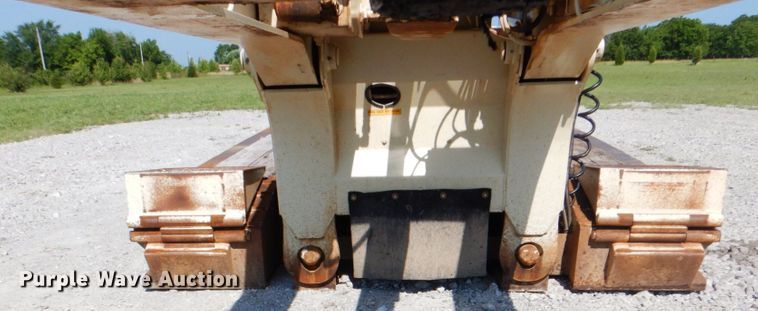 image for item HT9284 2008 Trail King TK110HDG-513  lowboy trailer