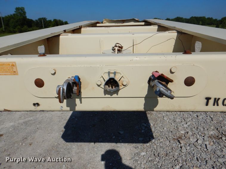 image for item HT9284 2008 Trail King TK110HDG-513  lowboy trailer