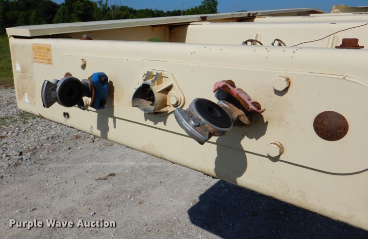 image for item HT9284 2008 Trail King TK110HDG-513  lowboy trailer