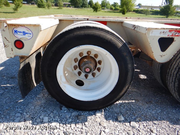 image for item HT9284 2008 Trail King TK110HDG-513  lowboy trailer