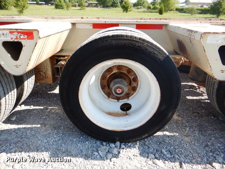 image for item HT9284 2008 Trail King TK110HDG-513  lowboy trailer