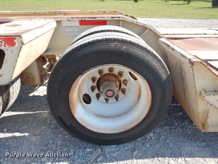 image for item HT9284 2008 Trail King TK110HDG-513  lowboy trailer