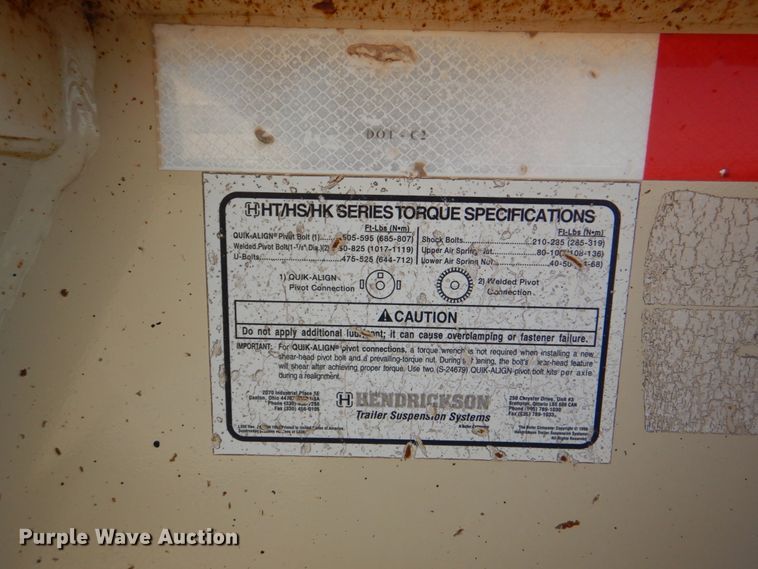 image for item HT9284 2008 Trail King TK110HDG-513  lowboy trailer