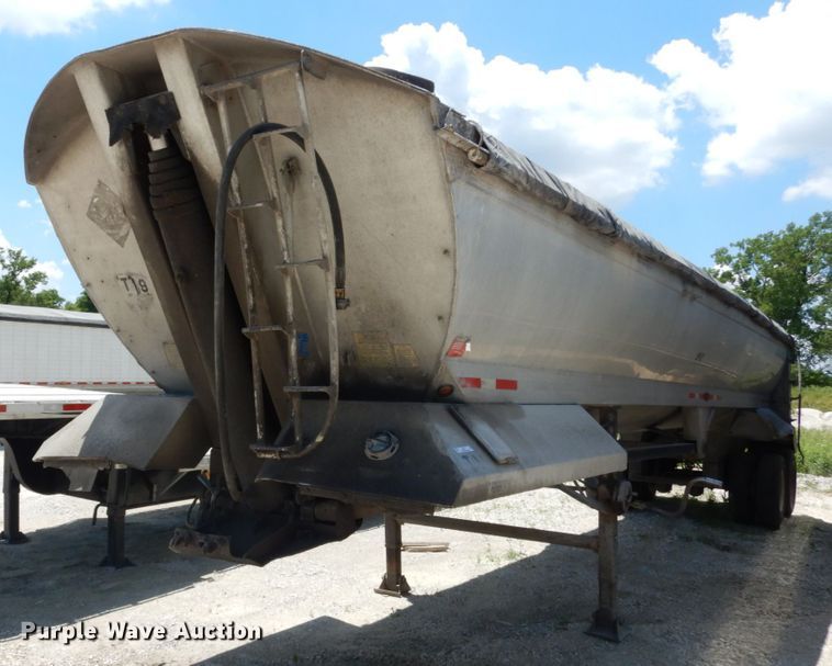 image for item II9517 1995 Alumatech  end dump trailer