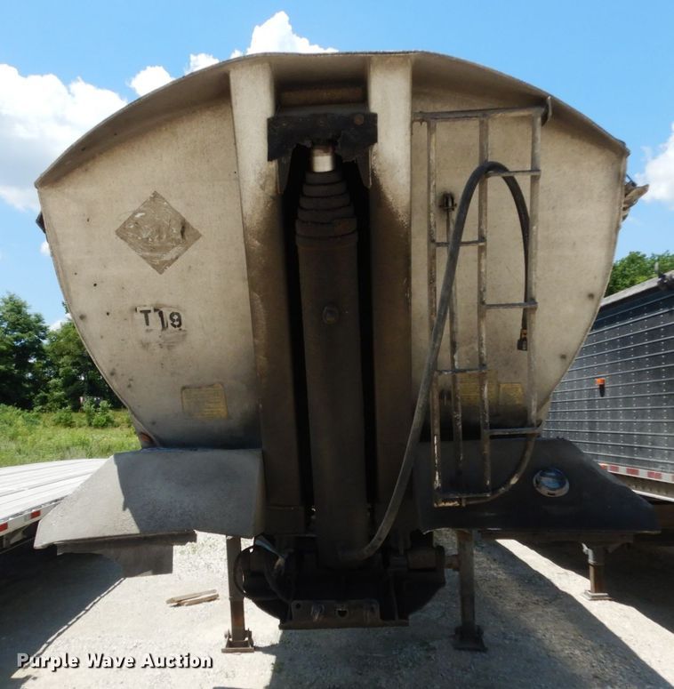 image for item II9517 1995 Alumatech  end dump trailer