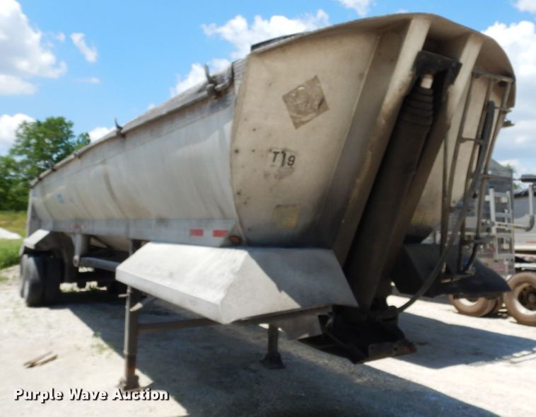 image for item II9517 1995 Alumatech  end dump trailer