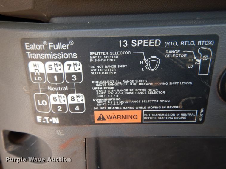 image for item II9518 2008 Mack CHU613  semi truck