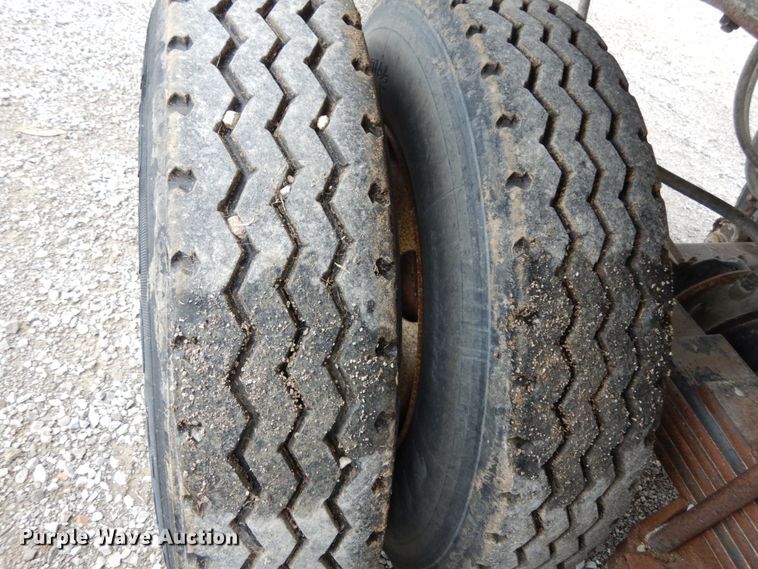 image for item II9527 1983 TI Brook  end dump trailer