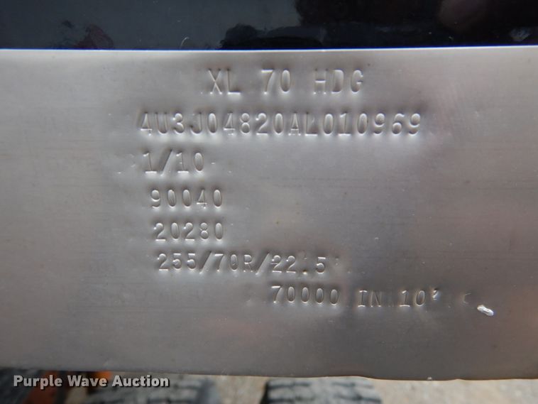 image for item II9528 2010 XL Specialized IXL 70 HD  lowboy equipment trailer