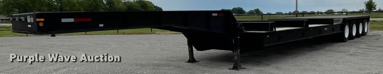 image for item IR9503 1986 Hobbs  drop deck trailer