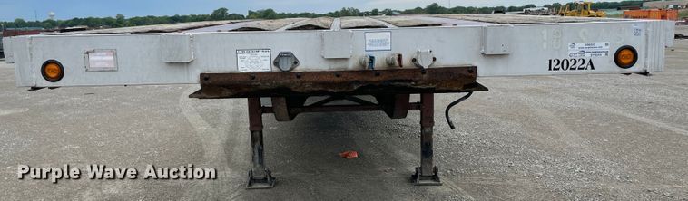 image for item IR9507 2008 Reinke  drop deck trailer