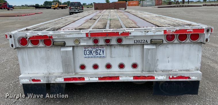 image for item IR9507 2008 Reinke  drop deck trailer