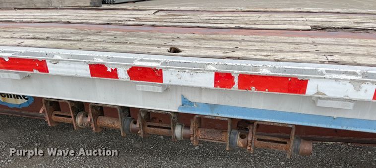 image for item IR9507 2008 Reinke  drop deck trailer