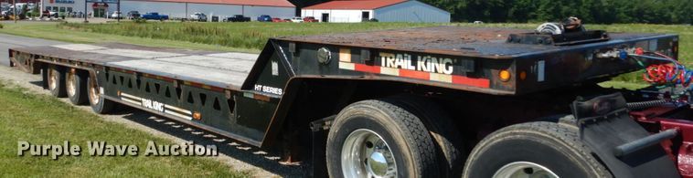 image for item IT9164 2008 Trail King TK110HT-443  drop deck equipment trailer
