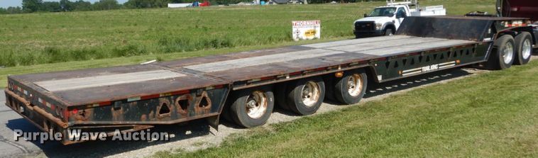 image for item IT9164 2008 Trail King TK110HT-443  drop deck equipment trailer