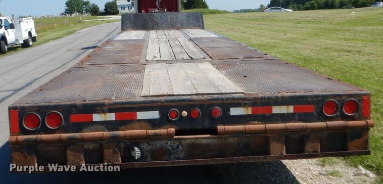 image for item IT9164 2008 Trail King TK110HT-443  drop deck equipment trailer