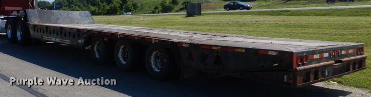 image for item IT9164 2008 Trail King TK110HT-443  drop deck equipment trailer