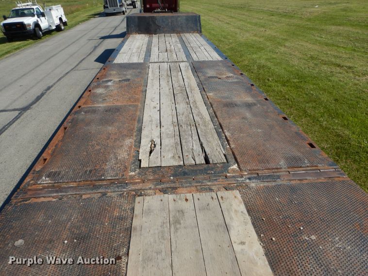 image for item IT9164 2008 Trail King TK110HT-443  drop deck equipment trailer