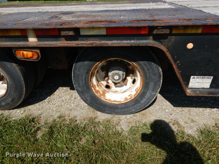 image for item IT9164 2008 Trail King TK110HT-443  drop deck equipment trailer