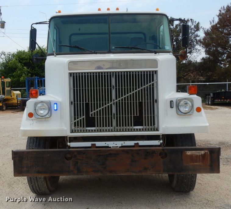 image for item DC2052 1990 White GMC WCS  water truck