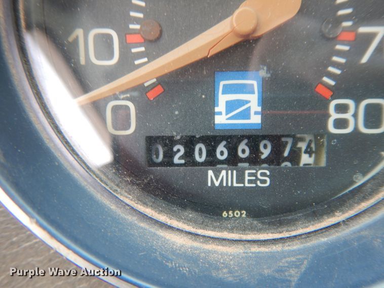 image for item DC2052 1990 White GMC WCS  water truck