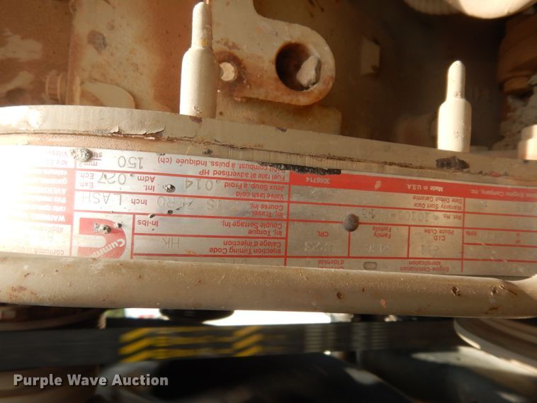 image for item DC2052 1990 White GMC WCS  water truck