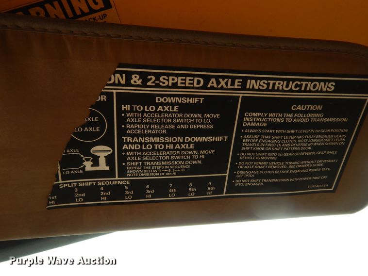 image for item DC2053 1986 Ford F8000  dump truck