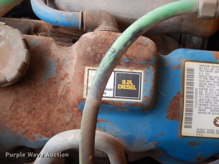 image for item DC2053 1986 Ford F8000  dump truck