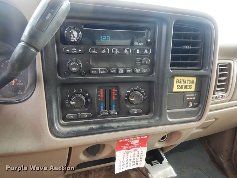 image for item DC2058 2003 Chevrolet Silverado 1500  Ext. Cab pickup truck