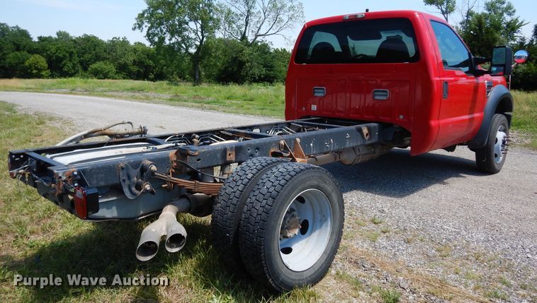 image for item DF4191 2008 Ford F550 Super Duty  truck cab and chassis