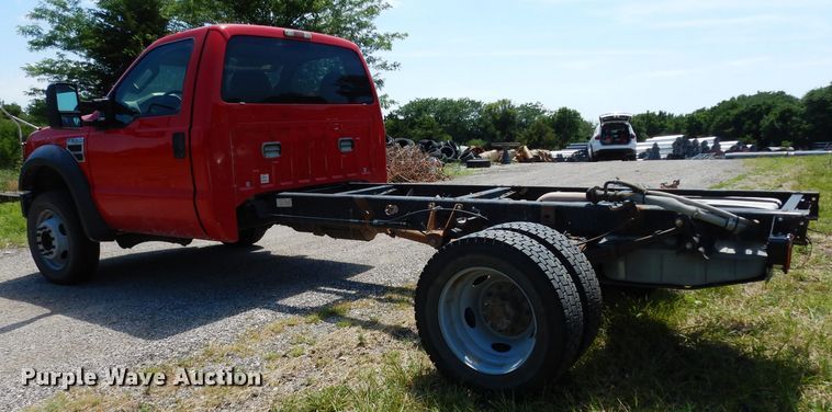 image for item DF4191 2008 Ford F550 Super Duty  truck cab and chassis
