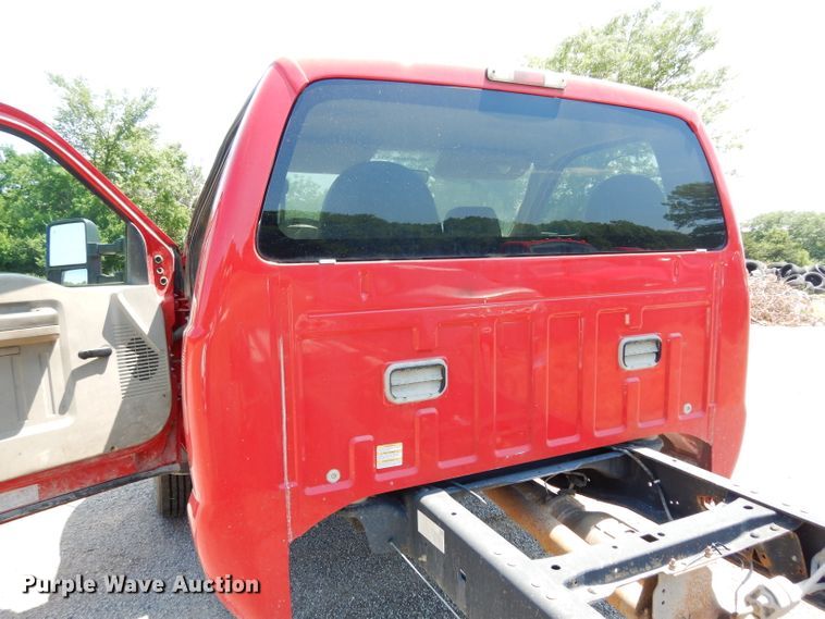 image for item DF4191 2008 Ford F550 Super Duty  truck cab and chassis